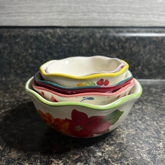 The Pioneer Woman Floral Nesting Bowls - Multicolor - Picture 1 of 4